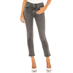 Agolde Toni Mid Rise Straight Jeans